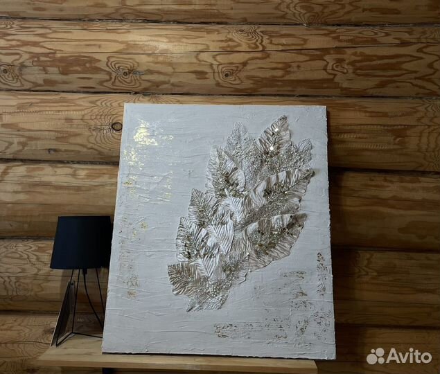 Декоративная картина из гиспа