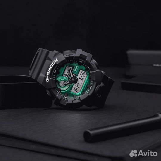 Casio G-shock GA-700MG-1A midnight green