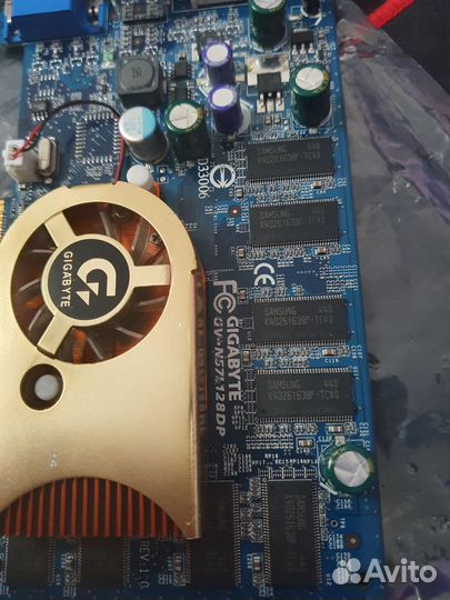 Ретро видеокарта Gigabyte GV-N57128D