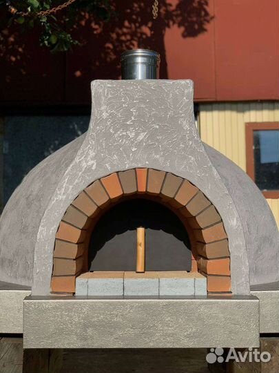 Печь для пиццы на дровах 80 см