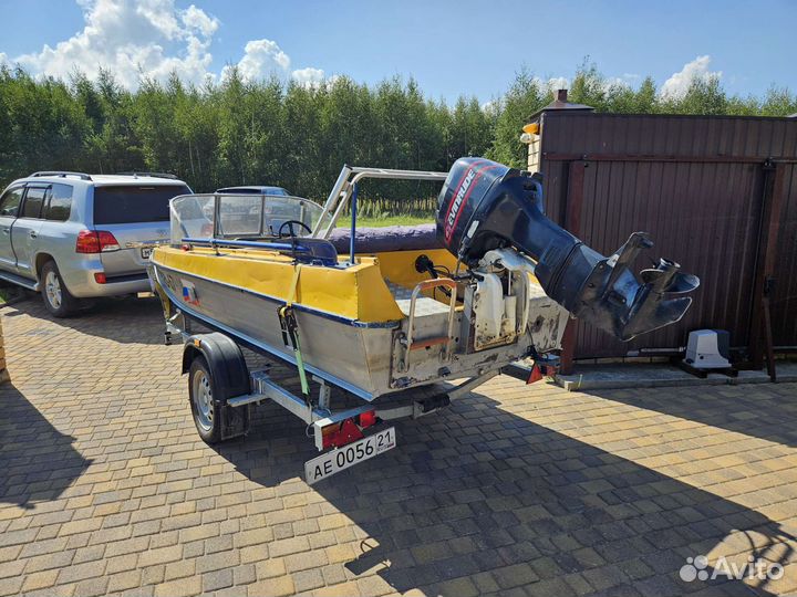 Казанка-5м3, мотор, прицеп мзса