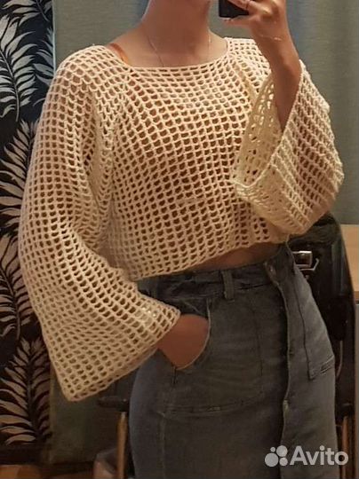 Кофта- сетка на заказ