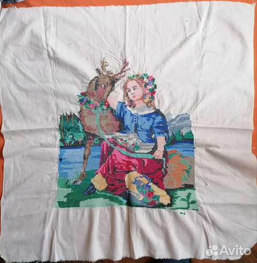 Винтажные вышивки