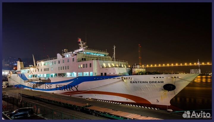 K-ETA. Паром в Южную Корею