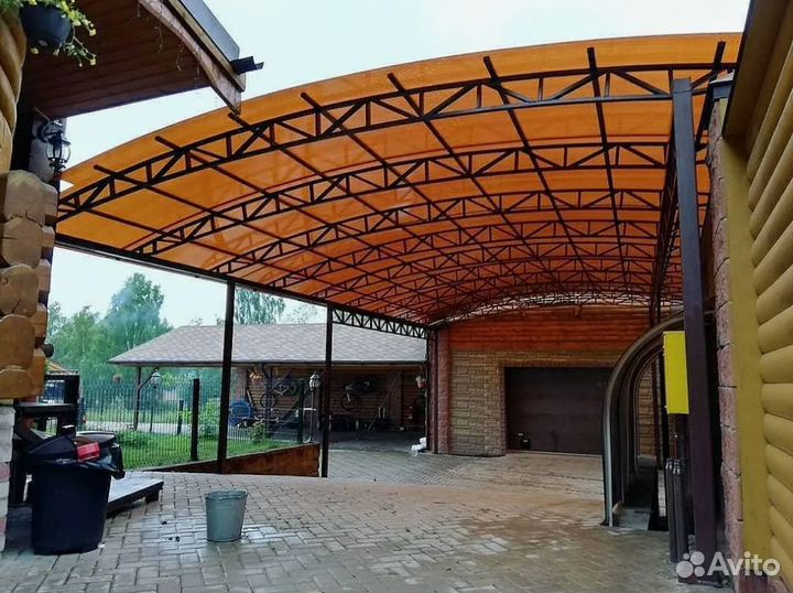 Навес под ключ