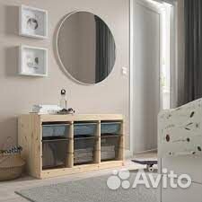 Trofast труфаст сетчатый контейнер,42x30x23см икеа