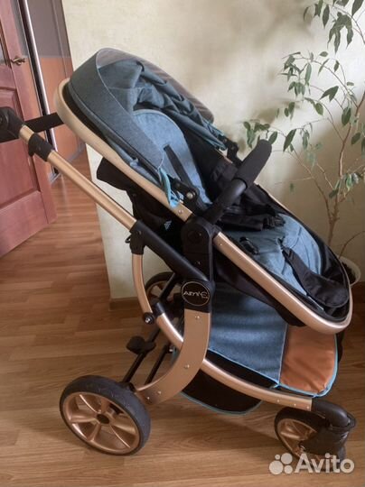 Детская коляска с автолюлькой