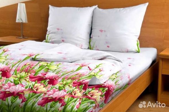 Кпб бязь цветная 125г/м2 2-сп (прост.175х210,под.1