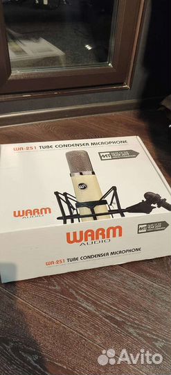 Студийный ламповый микрофон warm wa-251