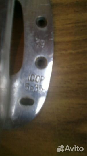 Лезвия для фигурных коньков СССР 37ого размера