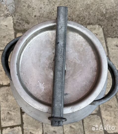 Фляга алюминиевая 40 л, бидон