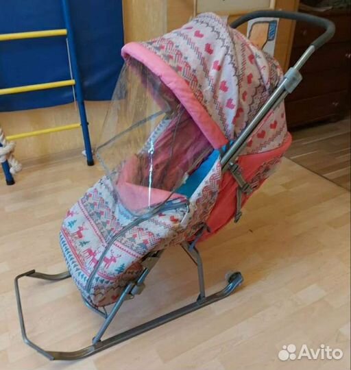 Коляска санки