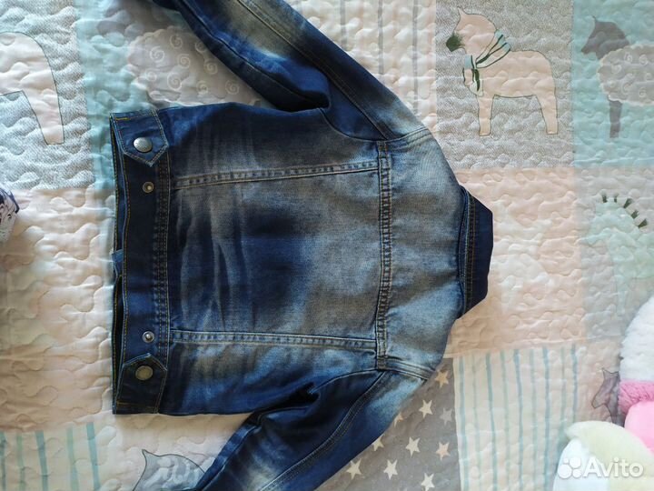 Пиджак джинсовый детский для девочки