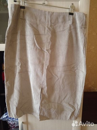 Юбка вельвет 48-50 разм, новая