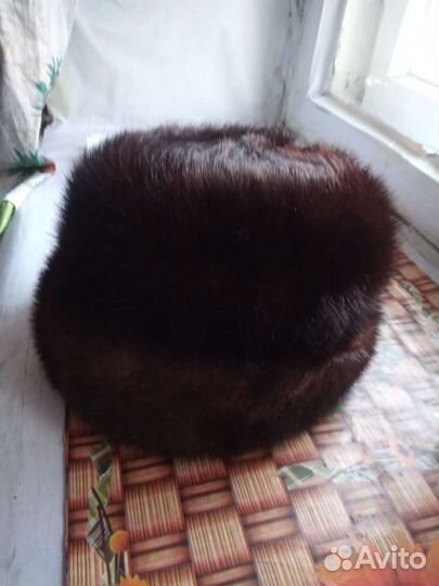 Шапка норковая женская