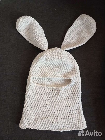 Шапка балаклава с ушками