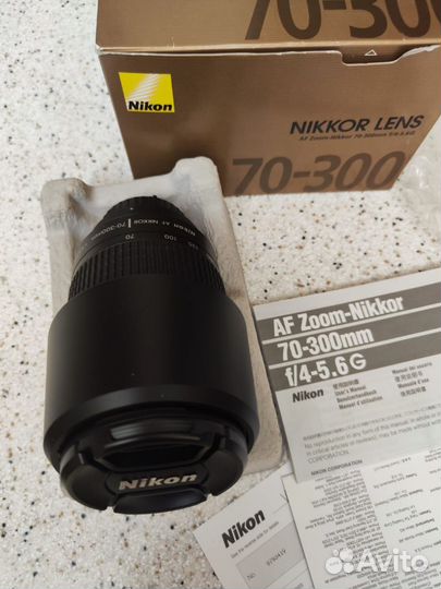 Объектив nikon AF zoom Nikkor 70-300