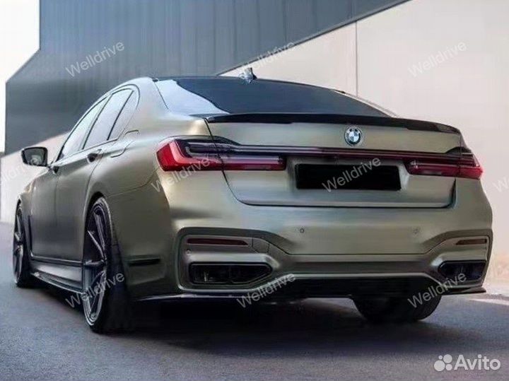 Диффузор BMW 7 G11 G12 рест глянец