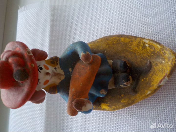 Сувениры игрушки СССР глина стекло дерево металл