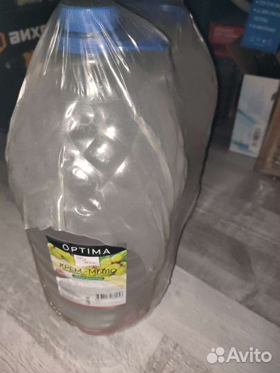 Жидкое крем мыло optima 5л