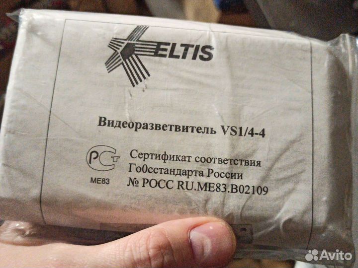 Видеоразветвитель eltis vs1/4-4