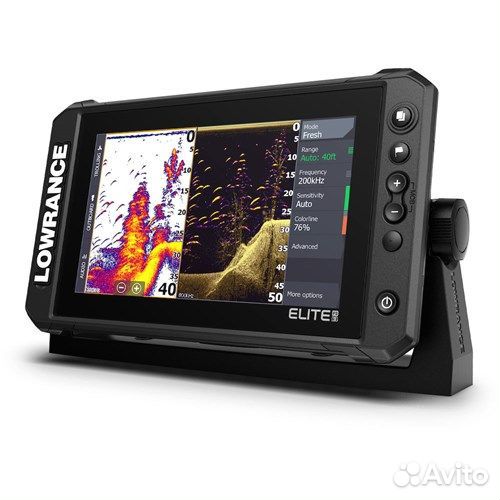 Lowrance elite 9 FS RUS Эхолот картплоттер
