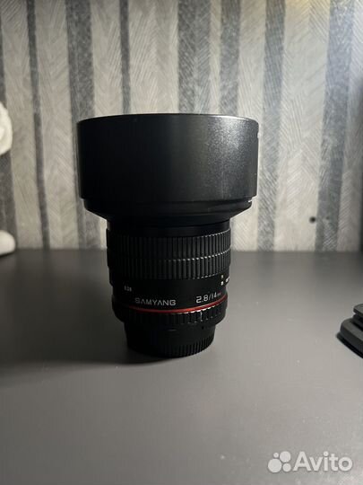 Объектив samyang 14 mm ED AS IF UMC