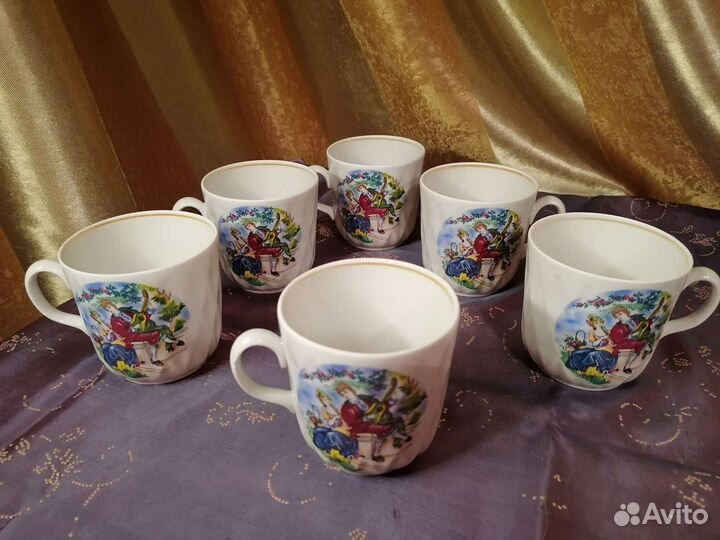 Набор чайных кружек 320мл