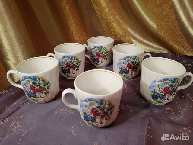 Набор чайных кружек 320мл