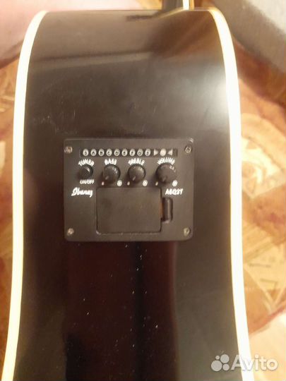 Электроакустическая гитара Ibanez + чехол