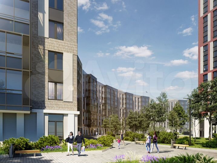 1-к. квартира, 39,9 м², 5/8 эт.