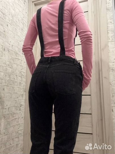 Джинсовый комбинезон