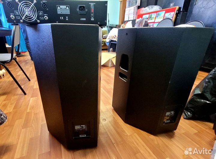 Акустическая система пассивная+усилитель звука