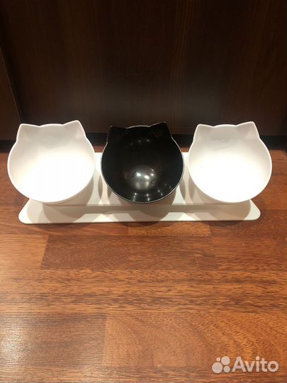 Миски для кошек на подставке