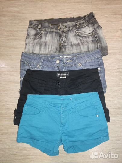 Джинсы шорты вещи пакетом