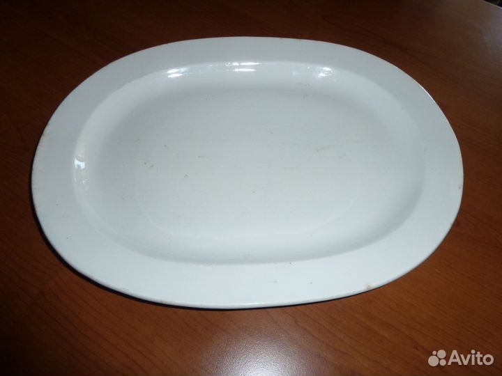 Блюдо антикварное 1860-1870гг. Мальцов в Песочне