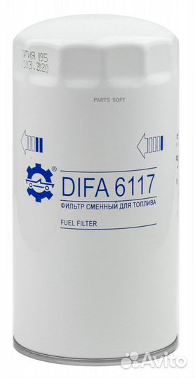 Difa difa6117 Фильтр топливный камаз (Cummins 6 is