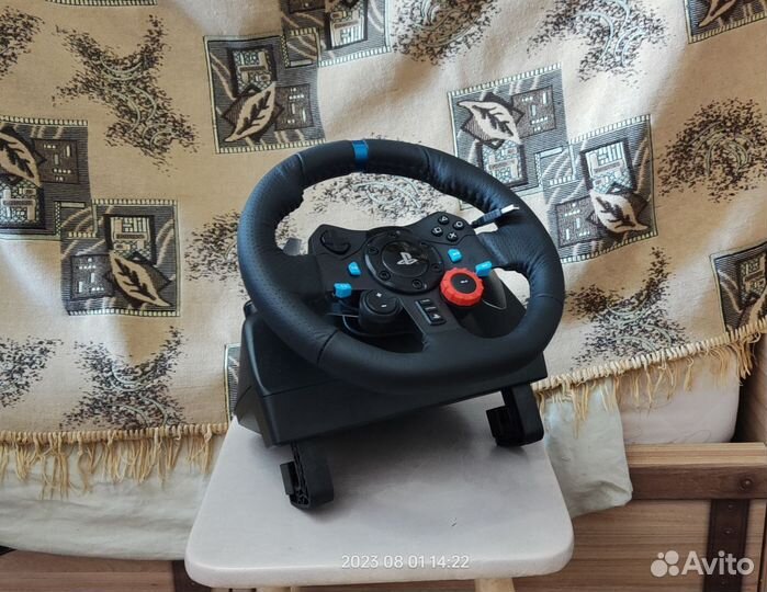 Комплект Logitech G G29 Driving Force, черный