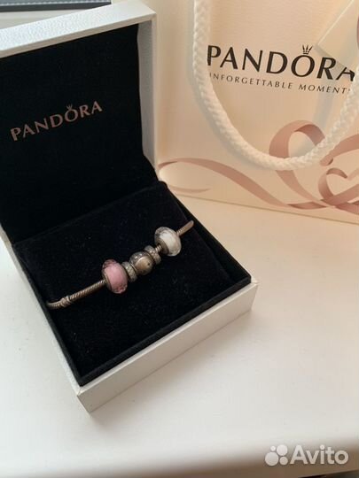 Браслет Pandora оригинал серебро 18см