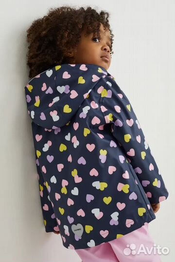 Ветровка - дождевик для девочки 104