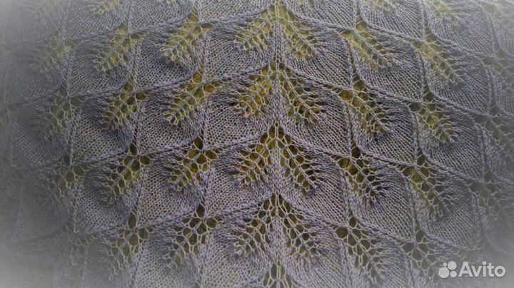 Шаль ручной работы