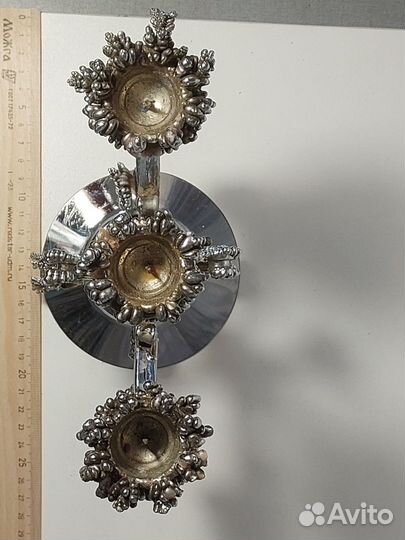 Подсвечник Канделябр Винтаж СССР