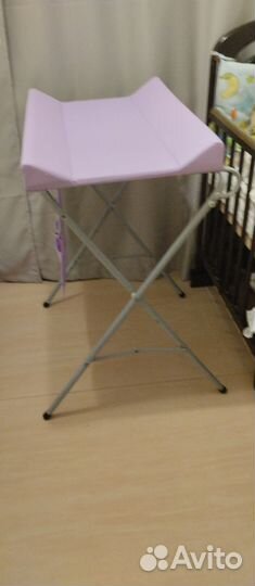Складной пеленальный стол + Горка для ванны
