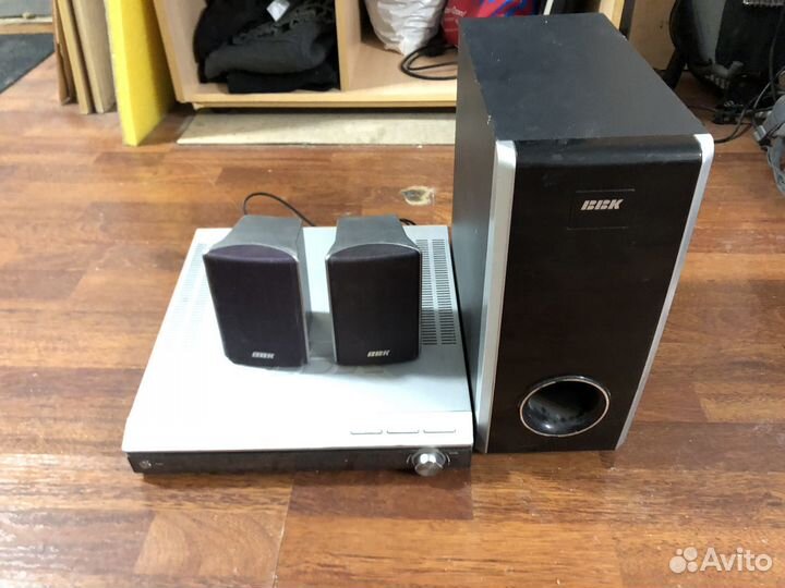 Домашний кинотеатр bbk, аудиосистема 2.1
