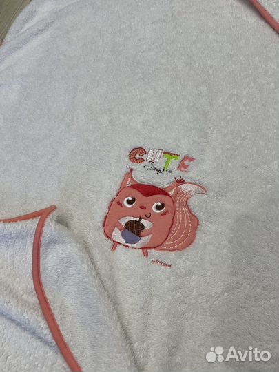 Плед детский плюшевый