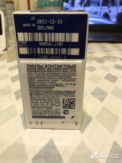 Линзы контактные acuvue oasys двухнедельные