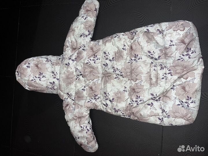 Зимний конверт для девочки