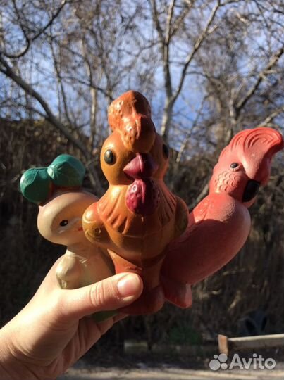 Резиновые игрушки СССР