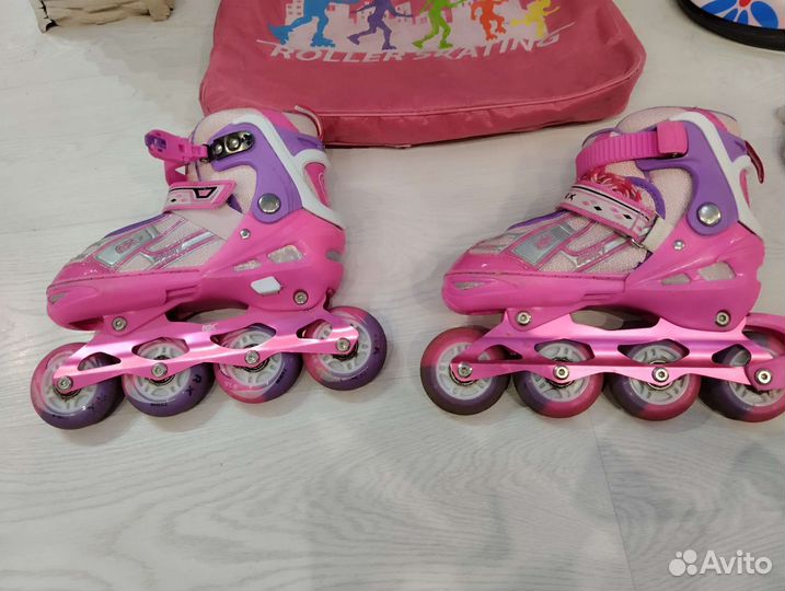 Детские ролики и защита