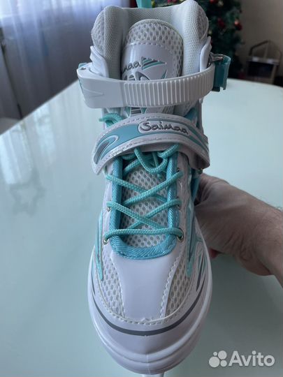 Коньки детские раздвижные 35 38